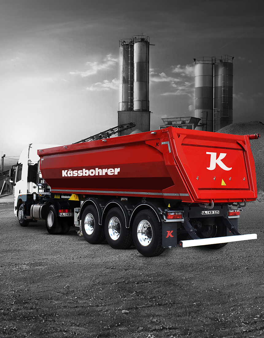 Steel Half Pipe Kässbohrer Tipper Detail 1