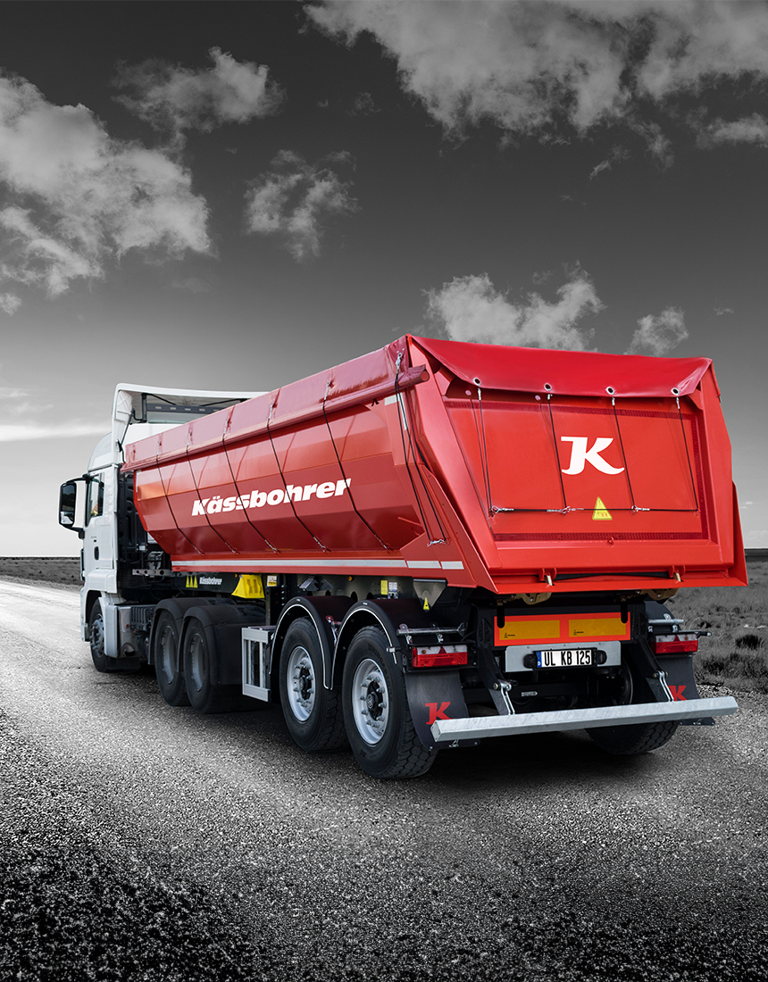 Steel Half Pipe Kässbohrer Tipper Detail 4